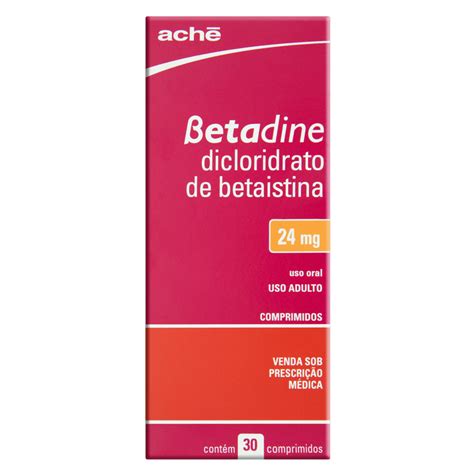 betadine xr 24mg,betaistina indicação